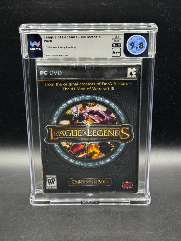 League of Legends Collectors Pack PC CD Rom DVD Sealed New WATA 9.8 A - Image 1 of 2