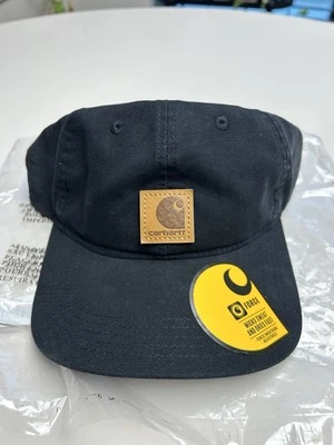 SALE Brand New Black Carhartt Odessa Canvas Cap Unisex One Size Adjustable