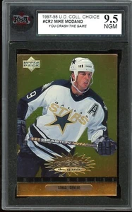 1997-98 UD Coll. Choice You Crash the Game Prizes #CR2 Mike Modano KSA 9.5 NGM - Picture 1 of 2