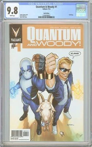 Quantum & Woody #1 CGC 9.8 White Pages (2013) 2100426022 Variant Gold Edition - Picture 1 of 2