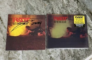 RATT OUT OF THE CELLAR 40TH ANNIVERSARY NEW SEALED CD SIGNED by STEPHEN PEARCY - Picture 1 of 1