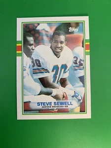 1989 Topps Steve Sewell RC #246 Denver Broncos - Picture 1 of 2