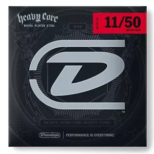 Dunlop DHCN1150 Heavy Core E-Gitarrensaiten, schwerer, 11-50 - Bild 1 von 2