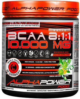 BCAA Pulver Hochdosiert SUPER Geschmack + Löslichkeit = INSTANT Lemon 500g - Bild 1 von 2