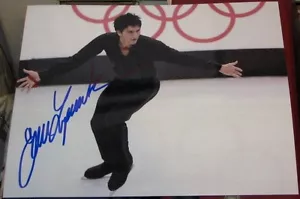 Evan Lysacek Olympic Gold Medal Figure Skating SIGNED 8x10 Photo COA Autographed - Imagen 1 de 1