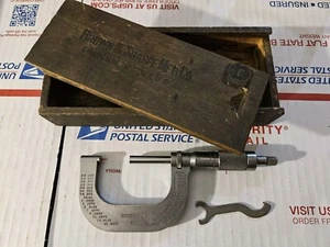 Brown & Sharpe No. 48 1-2" Micrometer Machinist Tool Vintage Made In USA - Picture 1 of 8