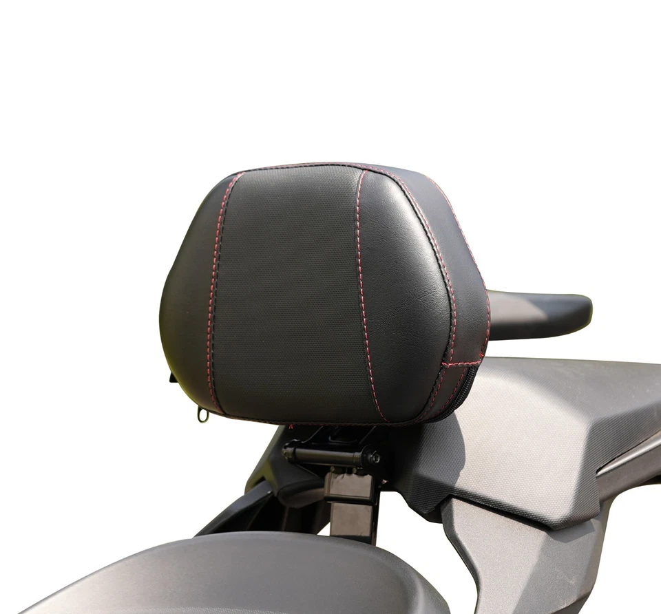 BajaRon - Show Chrome - Ballistic Driver Backrest - Can-Am Ryker - 41-416GCRED - Image 1 of 1