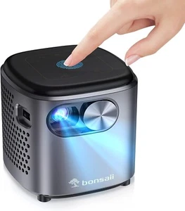 Bonsaii Smart Projector Dolby WiFi Bluetooth Video Home Theater HDMI - Picture 1 of 5