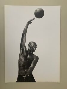 JOHN HUET, STREET BASKETBALL,SOUL OF THE GAME, 1998’ ,RARE 1998 ART  PRINT