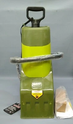 Astilladora y trituradora de madera eléctrica Sun Joe CJ601E, verde Foto 1 de 4