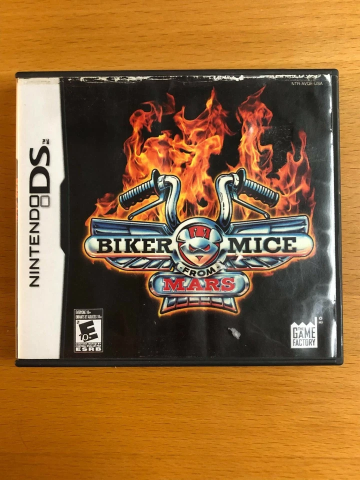 Biker Mice From Mars (Nintendo DS, 2007) Complete *COVER WARE*  - Imagem 1 de 1
