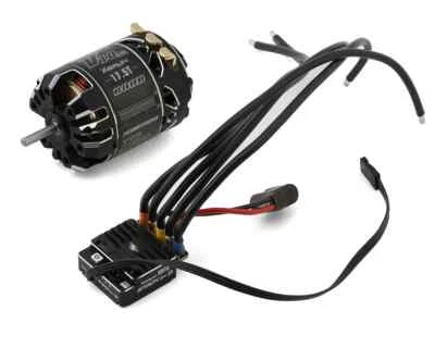 Hobbywing XR10 Stock Spec G2 Sensored Brushless ESC/V10 G4R Motor Combo 17.5T - Image 1 of 2