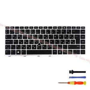 Hungarian Backlit Keyboard for HP EliteBook 840 G5/840 G6/846 G5/745 G5/745 G6 - Picture 1 of 6