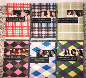 Lot of 6 Different Clique Novel Books by Lisa Harrison - Free Shipping!! - Imagen 1 de 12