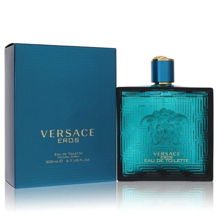 Versace Eros Eau De Toilette Spray Herren 200 ml