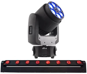 Chauvet DJ Intimidator Trio Wash Effect Moving Head DMX Light+MOTIONSTRIP - Picture 1 of 11
