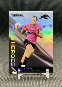 2025 NRL TRADERS RUGBY LEAGUE CLUB HEROES CARD #CH 30 ISAAH YEO - Picture 1 of 3