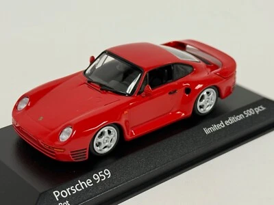 1/43 Minichamps Porsche 959  from 1987 in Red   943 062523    BK163 - Image 1 of 4