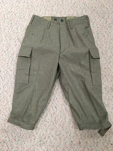 Original BW Bundeswehr Wollfilz Kniebund hose Filzlaus German Knickerbockers - Bild 1 von 1