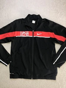 Nike Jacket Mens Medium Elite Windbreaker Lightweight Zip Coat Swoosh Black - Bild 1 von 18