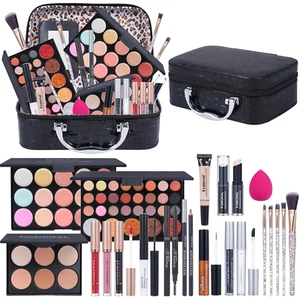 Kit Trucco per Adolescenti,Kit Trucco Ragazze,Set Trucco per Donna Kit Completo - Foto 1 di 12