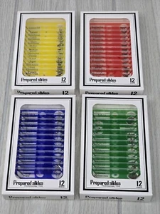48 Prepared Plastic Microscope Slides with Specimens for Kids Microscope Sample - Picture 1 of 5
