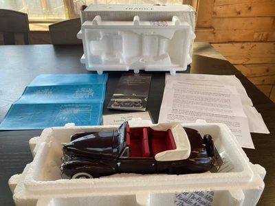 1941 Lincoln Continental Mark I Cabriolet, Franklin Mint, Box, Cert Of Auth - Image 1 of 4