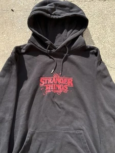Quiksilver Men's Large hoodie Quiksilver x Stranger Things Netflix Edition - Picture 1 of 4
