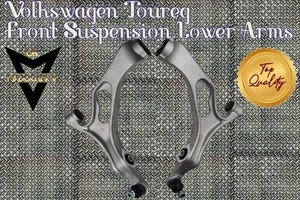 FOR VOLKSWAGEN TOUAREG 2002-2010 FRONT LOWER  WISHBONE CONTROL ARMS LEFT&RIGHT  - Picture 1 of 8