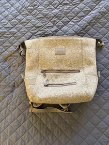 Dagne Dover Indi Neoprene Diaper Backpack Large - Heather Grey  $215 MSRP - Picture 1 of 4