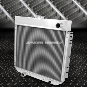 PARA 69-70 MUSTANG/FORD/MERCURY PONY CAR 3 FILAS 20" RADIADOR DE CARRERAS DE ALUMINIO COMPLETO - Imagen 1 de 5
