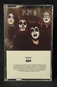 Kiss "self titled" Debut Album on Cassette Tape 1987 Reissue  - Picture 1 of 6