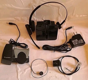 Plantronics CS540 Wireless Headset + HL10 Handset Lifter System | Preowned - Picture 1 of 14