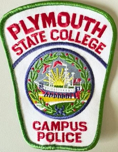 Plymouth State College Police patch New Hampshir USA patch Abzeichen Polizei NEU - Picture 1 of 1