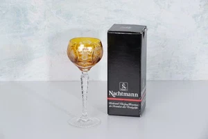 Nachtmann Traube Kristall Römerglas – Bernsteinfarbe – 20,7 cm – handgeschliffen - Bild 1 von 3