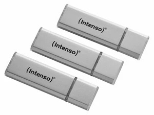 INTENSO USB-Stick Alu Line 3521483 USB 2.0 32GB 3er Pack silber - Bild 1 von 2