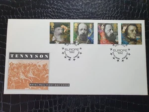 FDC - 1992 - TENNYSON - CUBIERTA DEL PRIMER DÍA SIN DIRECCIÓN - #1559 - Imagen 1 de 1