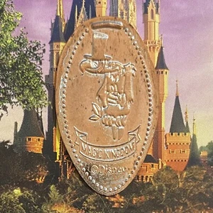 ZURÜCKGENOMMEN Disney World zerschlagen gepresster länglicher Penny Splash Bergbussard - Bild 1 von 1
