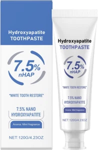 7.5% Hydroxyapatite Toothpaste for Advanced Enamel Protection, Gentle and Effect - Picture 1 of 7