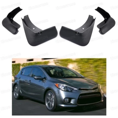 4 Mud Flaps Splash Guard Fender Car Mudguard for KIA Forte5 Hatchback 2014-2017 — 第 1/4 张图片
