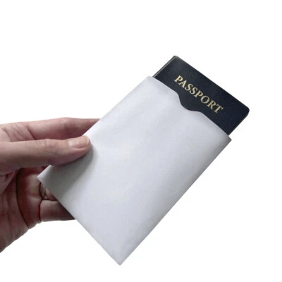 RFID Blocking Passport Holder Sleeve - Identity Theft Protection for Passport - Image 1 of 4