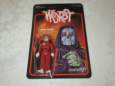 Figura de acción roja Super7 ReAction The Worst Robot Reaper   Foto 1 de 4