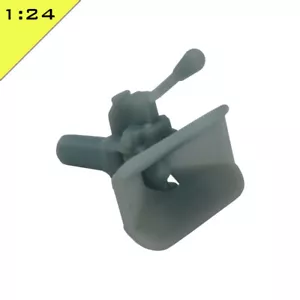1x 3D printed TOW HITCH, TOW COUPLING, DRAWBAR Code 3 1:24 Model Miniature - Picture 1 of 5