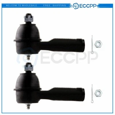 For 1999 2000 2001-2003 2004 Honda Odyssey 2PC Front Outer Tie Rod End Links - Image 1 of 4