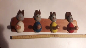 Garderobenleiste Osterhasen Kinderzimmer - Bild 1 von 2