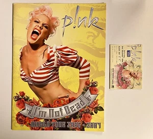 Pink - I’m Not Dead Tour Programme & Free Ticket    P!nk - Imagen 1 de 4