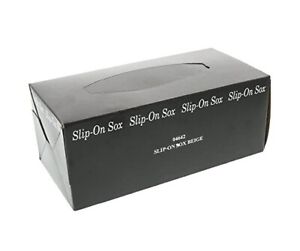 Justin Blair Disposable Slip-On Sox 1 BOX (144 Pieces) Beige