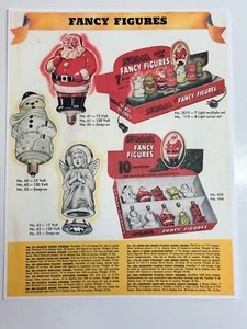Insegna Pubblicitaria Alimentare 1950 Natale NOMA VINTAGE FIGURINE FANTASIA - Foto 1 di 5