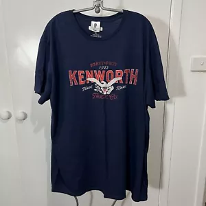 Kenworth Heavy Duty Truck Co T-shirt Navy Blue Size XL Original - Picture 1 of 6