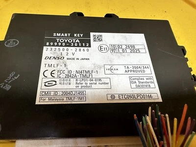 Módulo de llave inteligente Lexus GS300 GS350 GS450 2006-2008 89990-30112 ORIGINAL OEM Foto 1 de 4